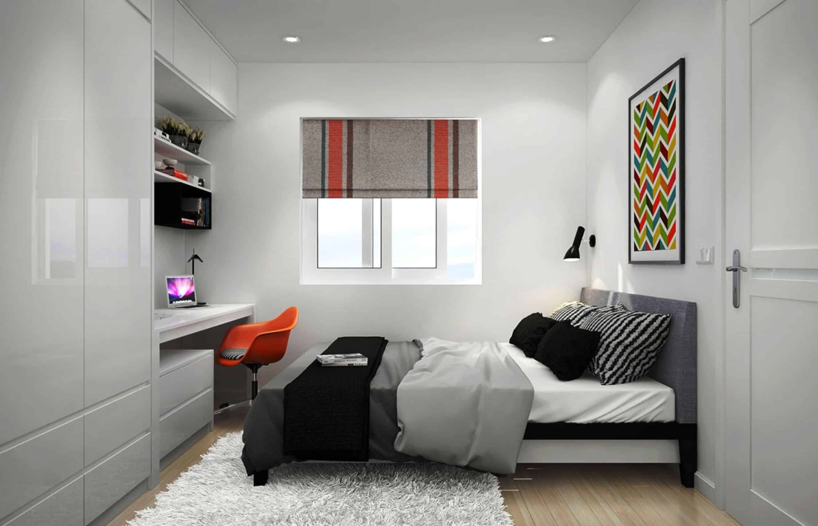 Menyulap Kamar Tidur Utama yang Mungil Tetap Nyaman photo